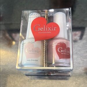 Gelixir Baby Pink Nail Gel Set 007